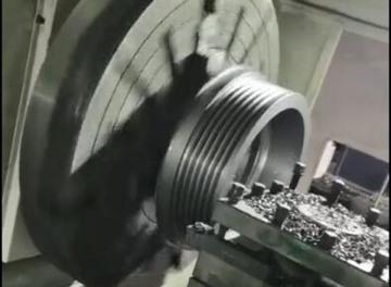 曳引輪生產過程